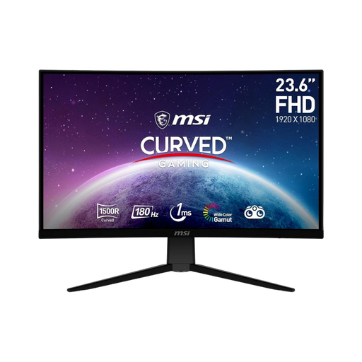 [9S6-3BA01T-076] MSI 24" / 180Hz / FHD / VA / Incurvé - Écran PC