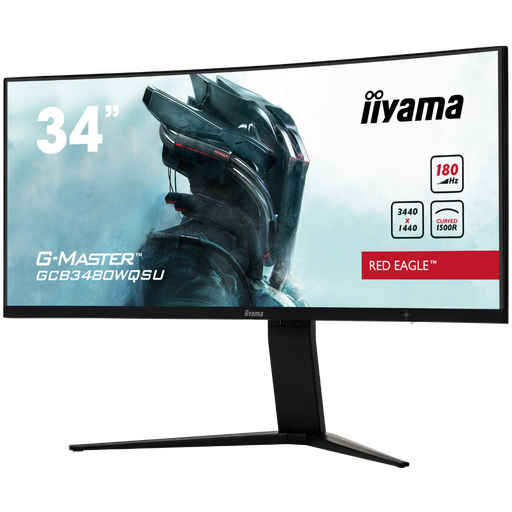 [GCB3484WQSU-B1] IIyama 34" / 180Hz / UWQHD / VA / Incurvé - Écran PC