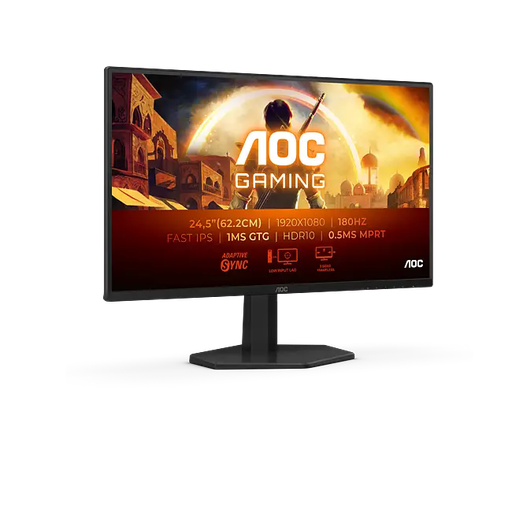 [25G42E] AOC 25" / 180Hz / FHD / Fast IPS / Flat - Écran PC