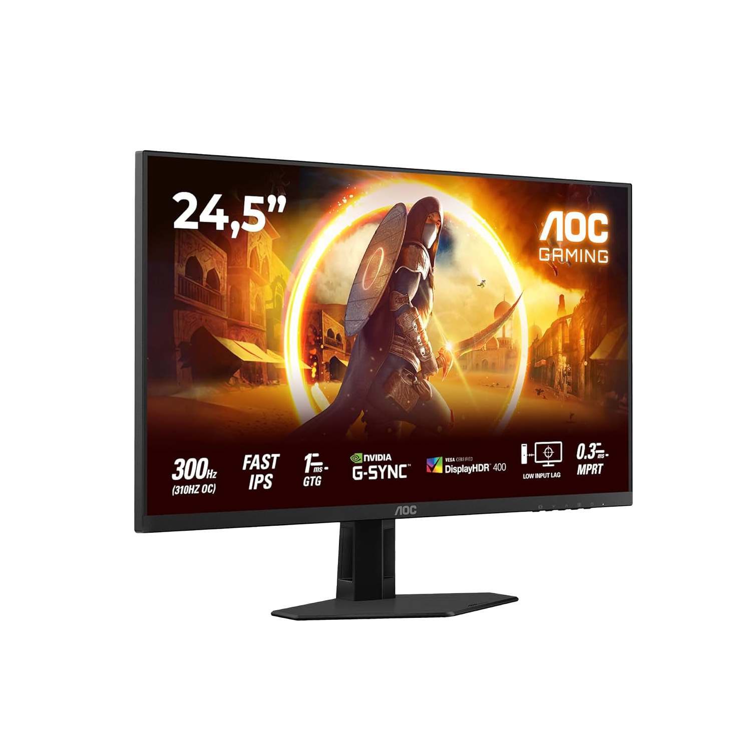 [25G4SRE] AOC 25"" / 300Hz / FHD / Fast IPS / Flat - Écran PC