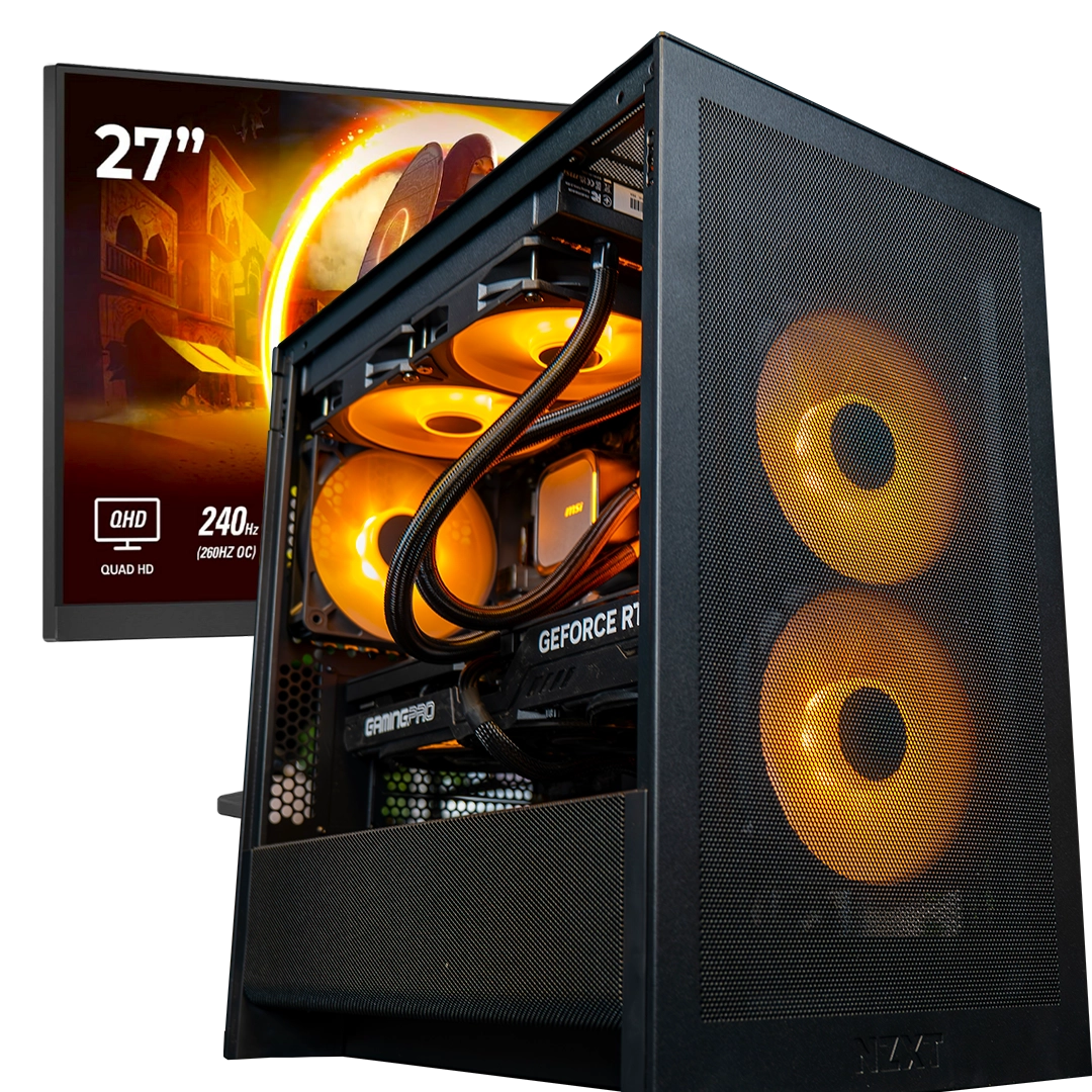 STARTER PACK FLOWUP: PC Dynamo + écran AOC 27"" 240Hz QHD