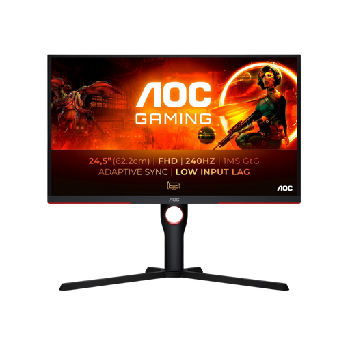 [25G3ZM] AOC 24,5" / 240hz / FHD / VA / Plat - Écran PC